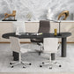 Tavolo da lavoro in legno massiccio Home Office Office Free Industrial Writing Desk