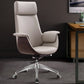 Metal Frame Office Chair Upholstered Arm High / Mid Back Task Chair with Wheels Clearhalo 'furn' 'furn_office_chair' 'Furniture' 'Office Chairs' 'Office Furniture' 'office_chair' 5622342