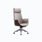 Metal Frame Office Chair Upholstered Arm High / Mid Back Task Chair with Wheels Grey 1 Piece With Headrest Clearhalo 'furn' 'furn_office_chair' 'Furniture' 'Office Chairs' 'Office Furniture' 'office_chair' 5622362