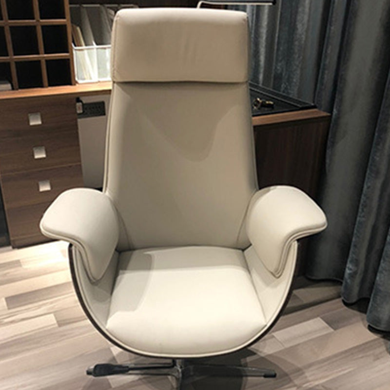 Metal Frame Office Chair Upholstered Arm High / Mid Back Task Chair with Wheels Clearhalo 'furn' 'furn_office_chair' 'Furniture' 'Office Chairs' 'Office Furniture' 'office_chair' 5622363