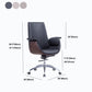 Metal Frame Office Chair Upholstered Arm High / Mid Back Task Chair with Wheels Clearhalo 'furn' 'furn_office_chair' 'Furniture' 'Office Chairs' 'Office Furniture' 'office_chair' 5622384