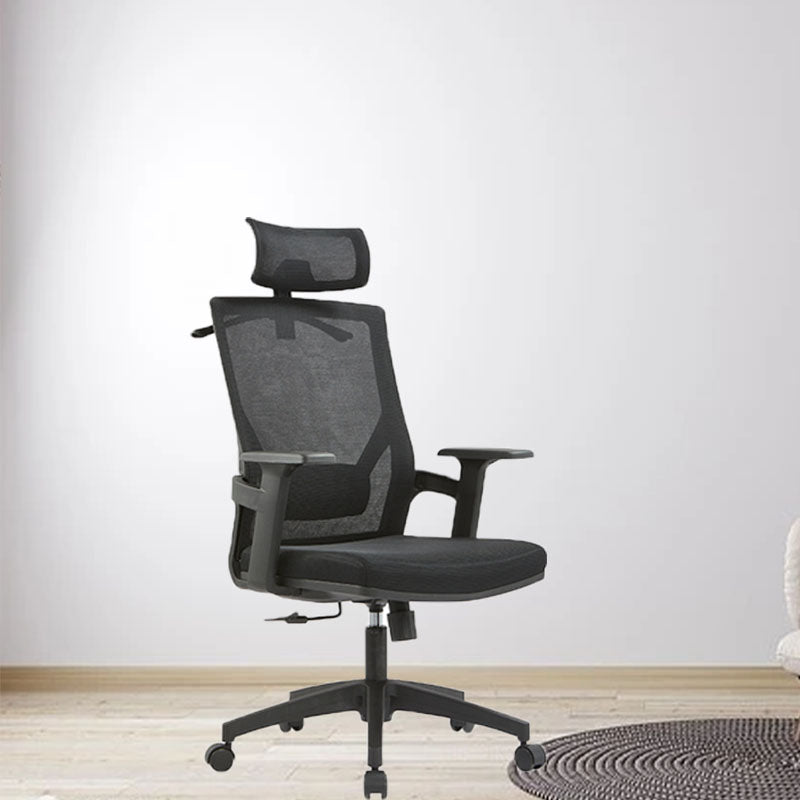 Mid / High Back Office Chair Rotatable Mesh Task Chair with Wheels Clearhalo 'furn' 'furn_office_chair' 'Furniture' 'Office Chairs' 'Office Furniture' 'office_chair' 5622606
