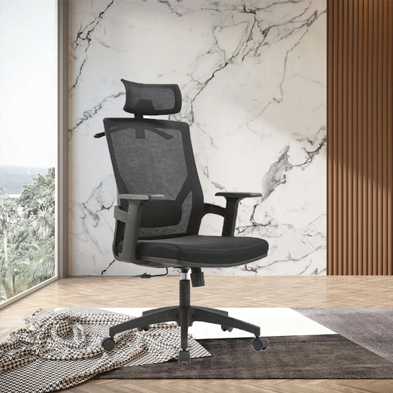 Mid / High Back Office Chair Rotatable Mesh Task Chair with Wheels Clearhalo 'furn' 'furn_office_chair' 'Furniture' 'Office Chairs' 'Office Furniture' 'office_chair' 5622609