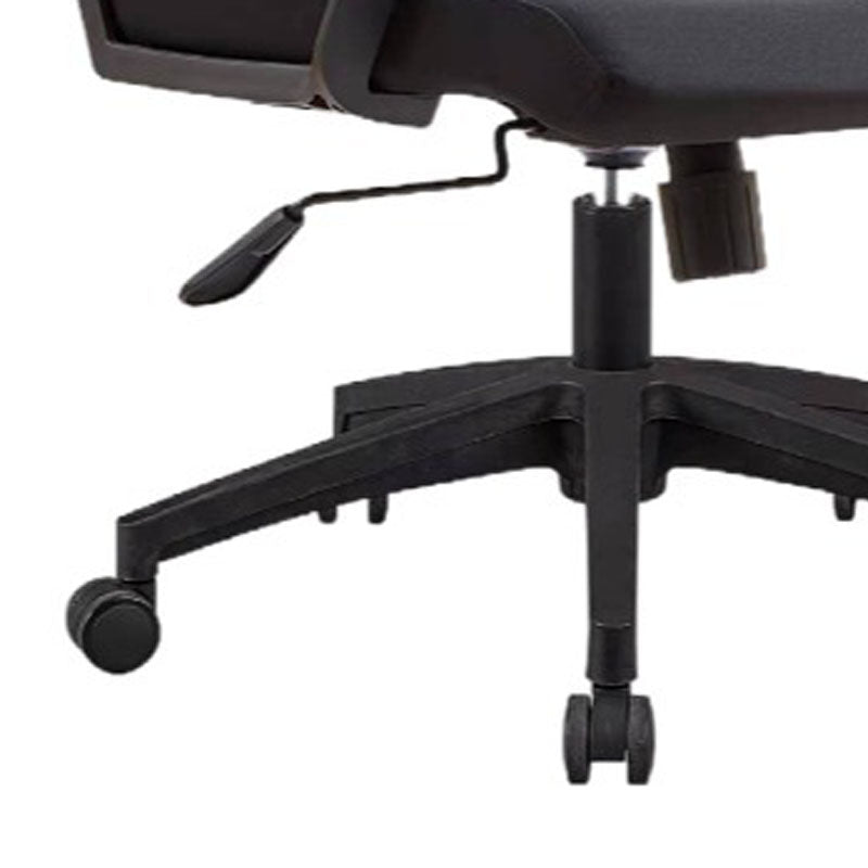 Mid Back Nylon Base Office Chair Rotatable Mesh Task Chair with Wheels Clearhalo 'furn' 'furn_office_chair' 'Furniture' 'Office Chairs' 'Office Furniture' 'office_chair' 5622654