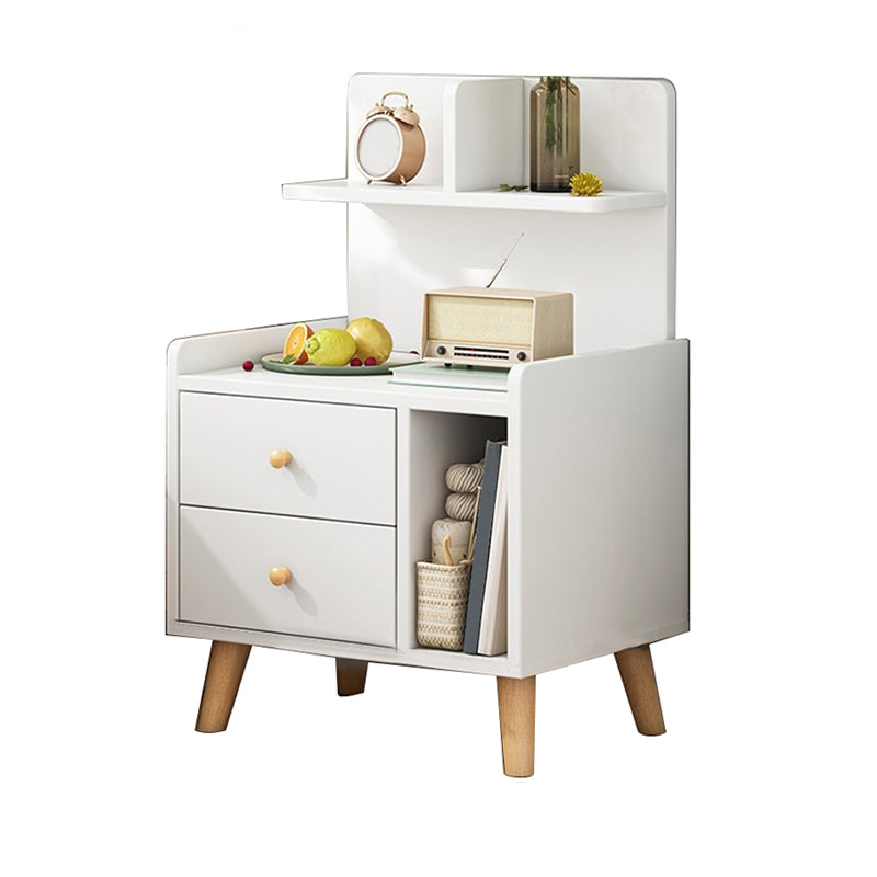 Open Storage Modern Night Table Drawer Storage Imitation Wood Nightstand Clearhalo 'Bedroom Furniture' 'furn' 'furn_night_stand' 'Furniture' 'night_stand' 'Nightstands' 5622956