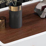 20 inch lang nachtkastje 1-lader imitatie houten glamour bed nachtkastje met benen