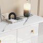 Glam Wood Chest with Stone Top Chest with Drawers for Bedroom Clearhalo 'Bedroom Furniture' 'Dressers & Chests' 'dressers_chests' 'furn' 'furn_dressers_chests' 'Furniture' 5623373