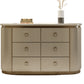 Lingerie Chest Contemporary Wood Dresser with Drawers for Bedroom Champagne Clearhalo 'Bedroom Furniture' 'Dressers & Chests' 'dressers_chests' 'furn' 'furn_dressers_chests' 'Furniture' 5623489