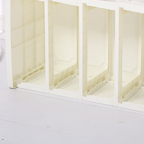 Lingerie Chest Contemporary Plastic Chest with Drawers for Bedroom Clearhalo 'Bedroom Furniture' 'Dressers & Chests' 'dressers_chests' 'furn' 'furn_dressers_chests' 'Furniture' 5623513