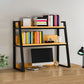 12.6"W Wooden Open Bookshelf Matte Finish Modern Bookcase with Shelves