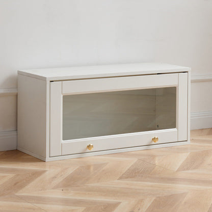 Urban Closed Back Standard Wood Shelf Bookcase for Living Room