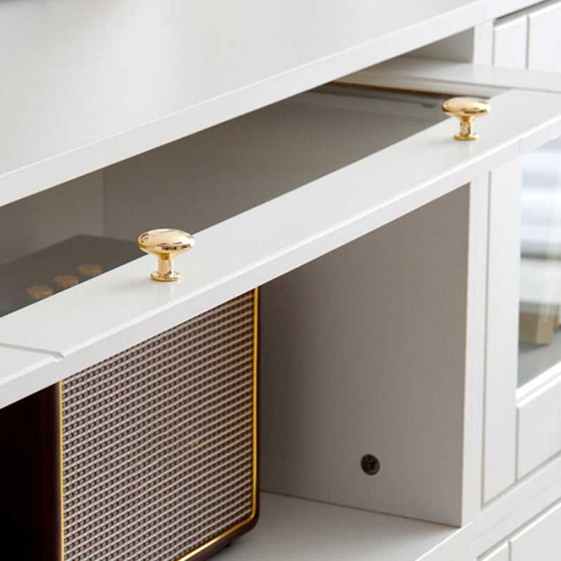 Urban Closed Back Standard Wood Shelf Bookcase for Living Room