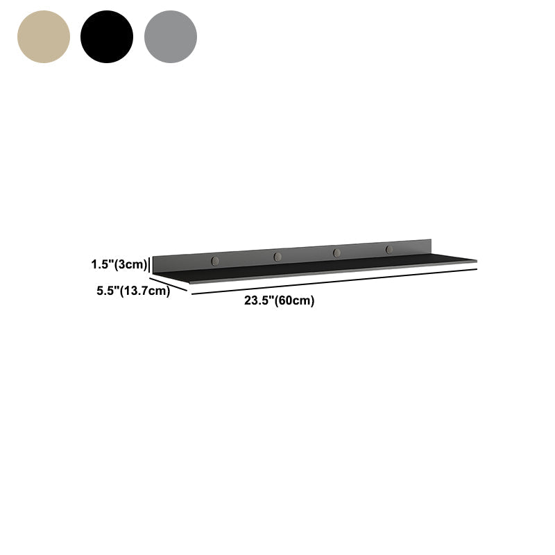 Bibliothèque à dos fermé moderne étagère murale en métal pour le bureau à domicile