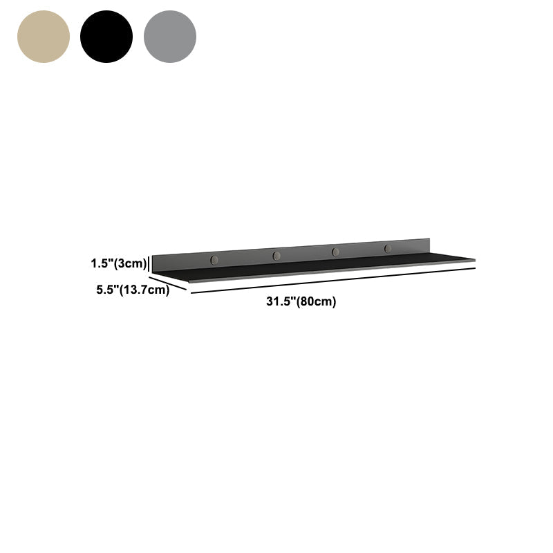 Bibliothèque à dos fermé moderne étagère murale en métal pour le bureau à domicile