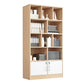 Engineered Wood Bookcase 11.8-inch Wide Contemporary Standard Bookshelf