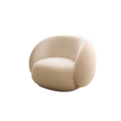 リビングルームの湾曲したソファのためのタキシードアームを備えたコンテンポラリーソファ