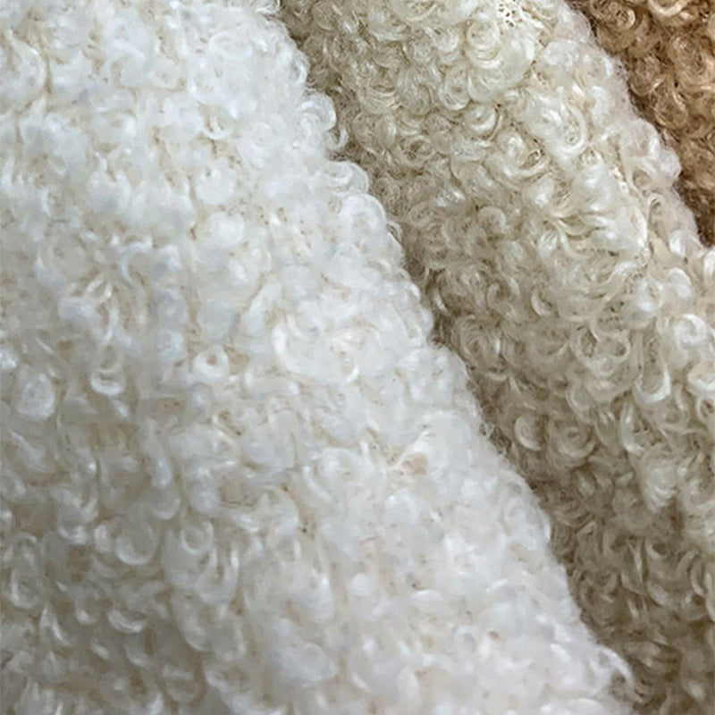 Contemporary 23.6" /27.5"H Wool/Velvet Slope Arm Sofa For Living Room Clearhalo 'furn' 'furn_sofas' 'Furniture' 'Living Room Furniture' 'Sofa' 'sofas' 5628383