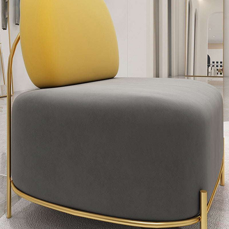 Divano senza braccio contemporaneo con schiena stretta per divano appartamento