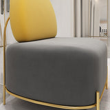 Zeitgenössisches armloses Sofa mit enges Rücken für das Apartmentsofa