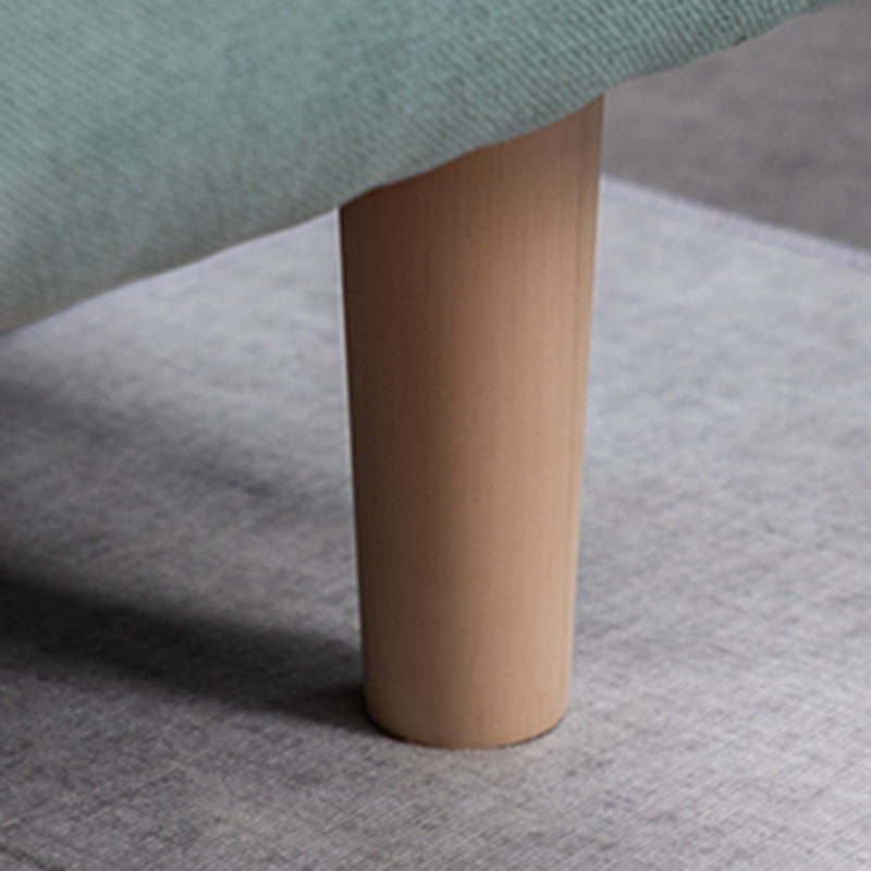 Divano in velluto da 29.52 "H ARM RACSEDED con contemporaneo a 3 posti