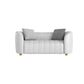 22.83" Wide Tuxedo Arm Sofa White Standard Sofa for Living Room 65"L x 33.5"W x 27.6"H Clearhalo 'furn' 'furn_sofas' 'Furniture' 'Living Room Furniture' 'Sofa' 'sofas' 5628587