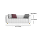 22.83" Wide Tuxedo Arm Sofa White Standard Sofa for Living Room Clearhalo 'furn' 'furn_sofas' 'Furniture' 'Living Room Furniture' 'Sofa' 'sofas' 5628592