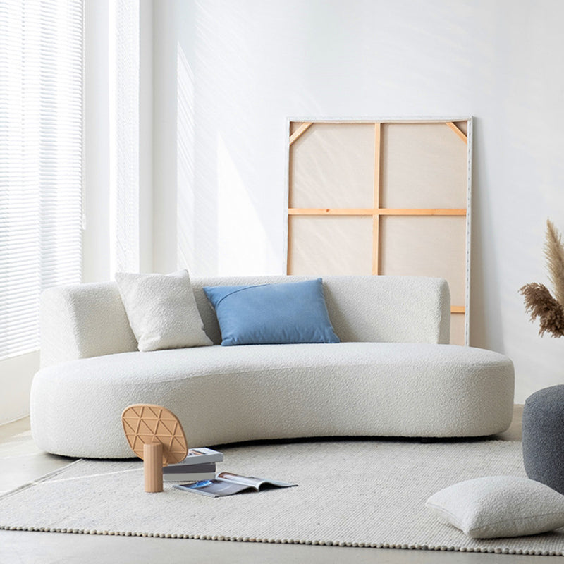 Contemporaneo 27,5 "H lana 2-3 divano senza braccio di mare per soggiorno