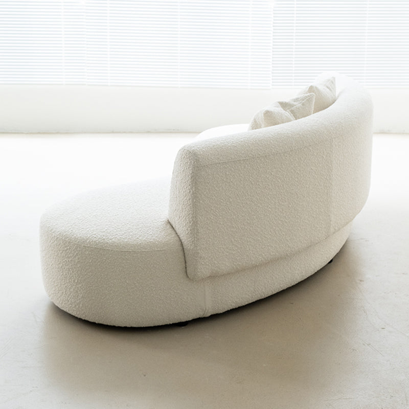 Contemporaneo 27,5 "H lana 2-3 divano senza braccio di mare per soggiorno