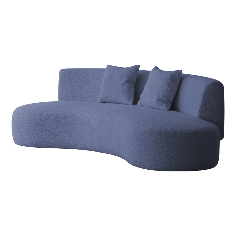 Contemporaneo 27,5 "H lana 2-3 divano senza braccio di mare per soggiorno