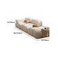 Modern Style Sofa Low Back Padded with Sponge Cushions Sofa Bed Clearhalo 'furn' 'furn_sofas' 'Furniture' 'Living Room Furniture' 'Sofa' 'sofas' 5628913