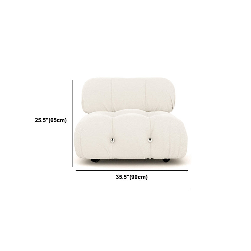 Modern Style Sofa Low Back Padded with Sponge Cushions Sofa Bed Clearhalo 'furn' 'furn_sofas' 'Furniture' 'Living Room Furniture' 'Sofa' 'sofas' 5628915