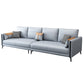 Living Room Sectionals 35" Faux leather Sectional Sofa,Contemporary