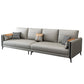 Living Room Sectionals 35" Faux leather Sectional Sofa,Contemporary