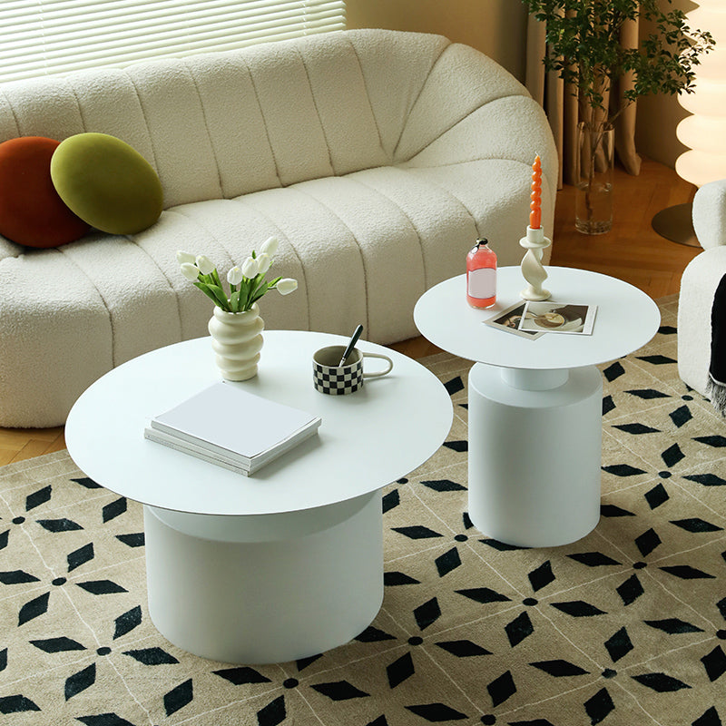 Tavolino moderno top top moderno di metà secolo Tavolo da cocktail di piedistallo