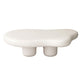 Solid Wood 4 Legs Coffee Table Minimalist Modern Coffee Table Beige Clearhalo 'Coffee & Accent Tables' 'Coffee Tables' 'coffee_tables' 'furn' 'furn_coffee_tables' 'Furniture' 'Living Room Furniture' 5629485