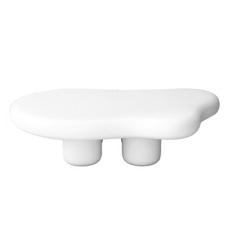 Solid Wood 4 Legs Coffee Table Minimalist Modern Coffee Table Clearhalo 'Coffee & Accent Tables' 'Coffee Tables' 'coffee_tables' 'furn' 'furn_coffee_tables' 'Furniture' 'Living Room Furniture' 5629490