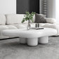 Solid Wood 4 Legs Coffee Table Minimalist Modern Coffee Table Clearhalo 'Coffee & Accent Tables' 'Coffee Tables' 'coffee_tables' 'furn' 'furn_coffee_tables' 'Furniture' 'Living Room Furniture' 5629494