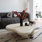 Solid Wood 4 Legs Coffee Table Minimalist Modern Coffee Table Clearhalo 'Coffee & Accent Tables' 'Coffee Tables' 'coffee_tables' 'furn' 'furn_coffee_tables' 'Furniture' 'Living Room Furniture' 5629496