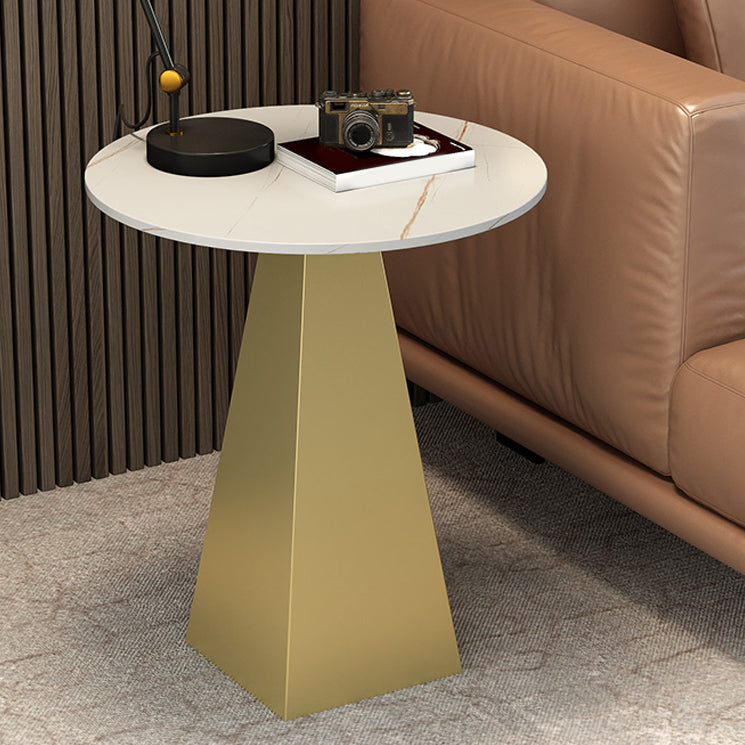 Tavolino rotondo moderno da 19.6 "/23.6"