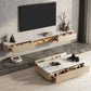 Contemporary TV Media Stand with Drawers Floating TV Stand Console Clearhalo 'furn' 'furn_tv_stands_entertainment_centers' 'Furniture' 'Living Room Furniture' 'TV Stands & Entertainment Centers' 'TV Stands & Media Storage Furniture' 'tv_stands_entertainment_centers' 5630638