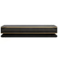 Glass Top Media Console for Living Room Glam Polish Finish TV Media Stand 79"L x 16"W x 16.5"H Black Clearhalo 'furn' 'furn_tv_stands_entertainment_centers' 'Furniture' 'Living Room Furniture' 'TV Stands & Entertainment Centers' 'TV Stands & Media Storage Furniture' 'tv_stands_entertainment_centers' 5630683