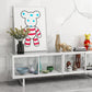 Rectangle Enclosed TV Storage Industrial TV Cabinet with Glass Doors Clearhalo 'furn' 'furn_tv_stands_entertainment_centers' 'Furniture' 'Living Room Furniture' 'TV Stands & Entertainment Centers' 'TV Stands & Media Storage Furniture' 'tv_stands_entertainment_centers' 5630787