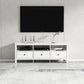 White Contemporary TV Stand Faux Wood TV Cabinet with Drawers Clearhalo 'furn' 'furn_tv_stands_entertainment_centers' 'Furniture' 'Living Room Furniture' 'TV Stands & Entertainment Centers' 'TV Stands & Media Storage Furniture' 'tv_stands_entertainment_centers' 5630923