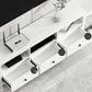 White Contemporary TV Stand Faux Wood TV Cabinet with Drawers Clearhalo 'furn' 'furn_tv_stands_entertainment_centers' 'Furniture' 'Living Room Furniture' 'TV Stands & Entertainment Centers' 'TV Stands & Media Storage Furniture' 'tv_stands_entertainment_centers' 5630936