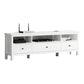 White Contemporary TV Stand Faux Wood TV Cabinet with Drawers Clearhalo 'furn' 'furn_tv_stands_entertainment_centers' 'Furniture' 'Living Room Furniture' 'TV Stands & Entertainment Centers' 'TV Stands & Media Storage Furniture' 'tv_stands_entertainment_centers' 5630943