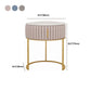 2 Pieces Make-up Vanity Stool Set Luxurious Table with Stone Top
