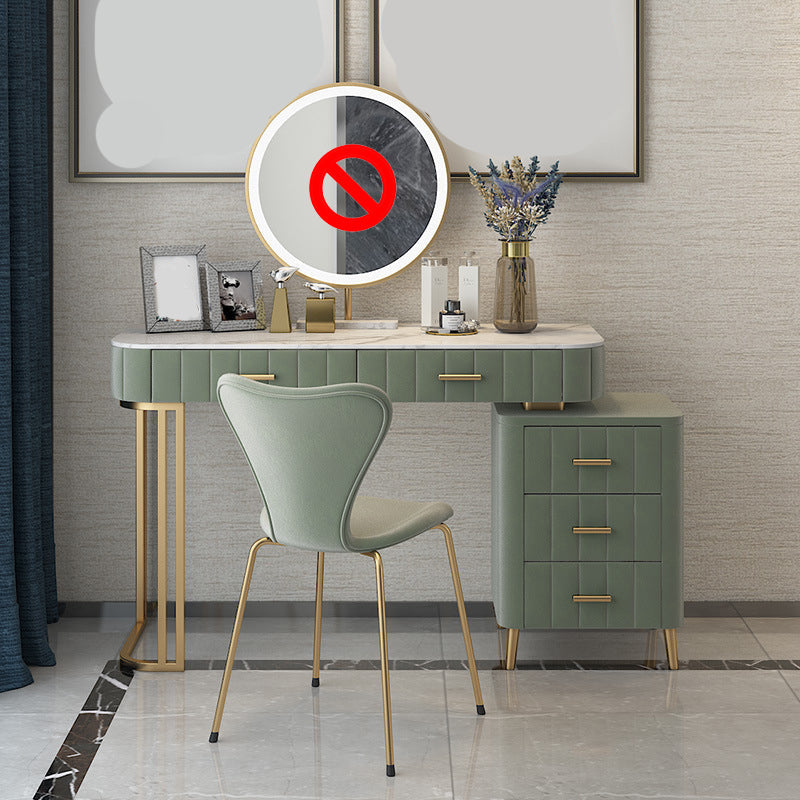 Table de maquillage de vanité de 5 tirages