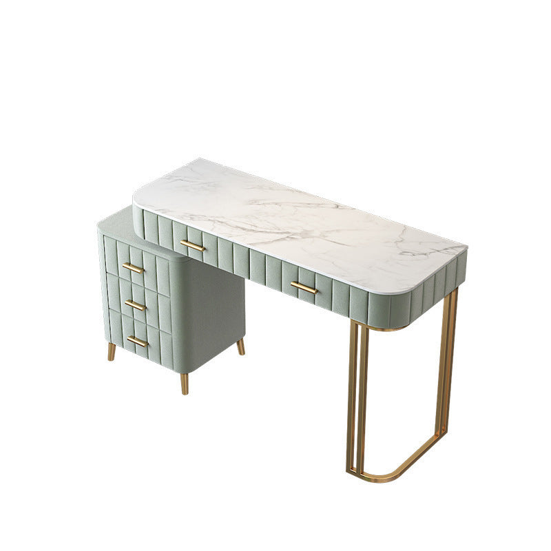 Table de maquillage de vanité de 5 tirages