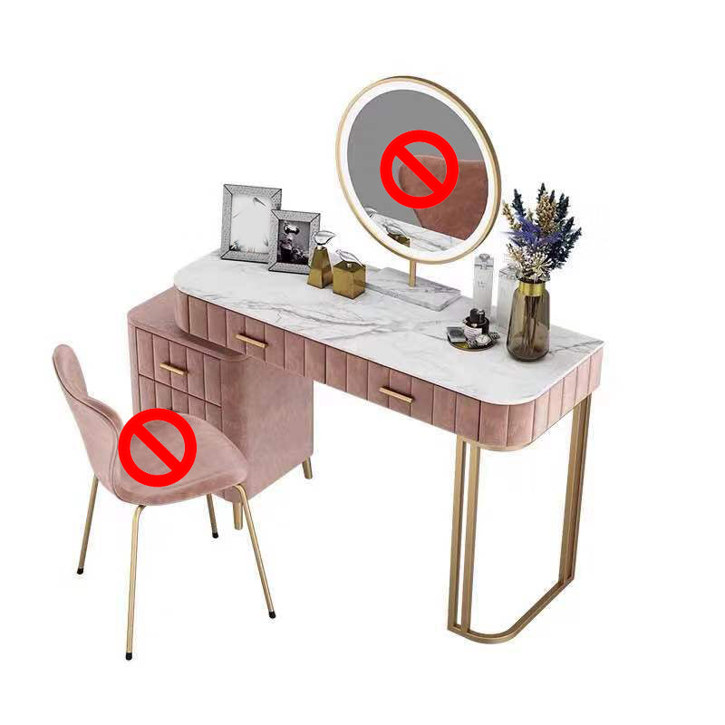 Table de maquillage de vanité de 5 tirages