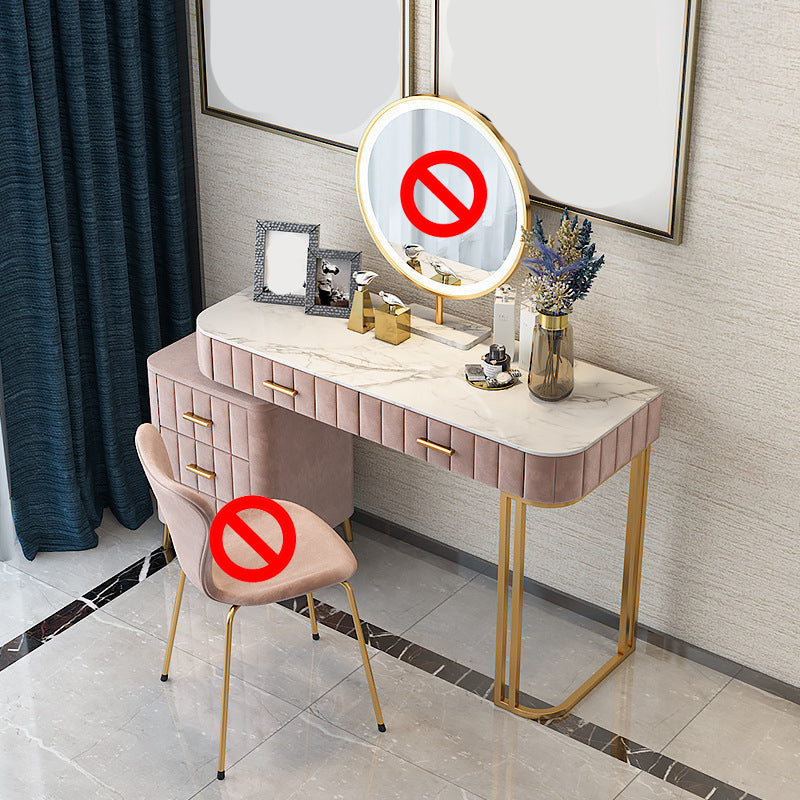 Table de maquillage de vanité de 5 tirages